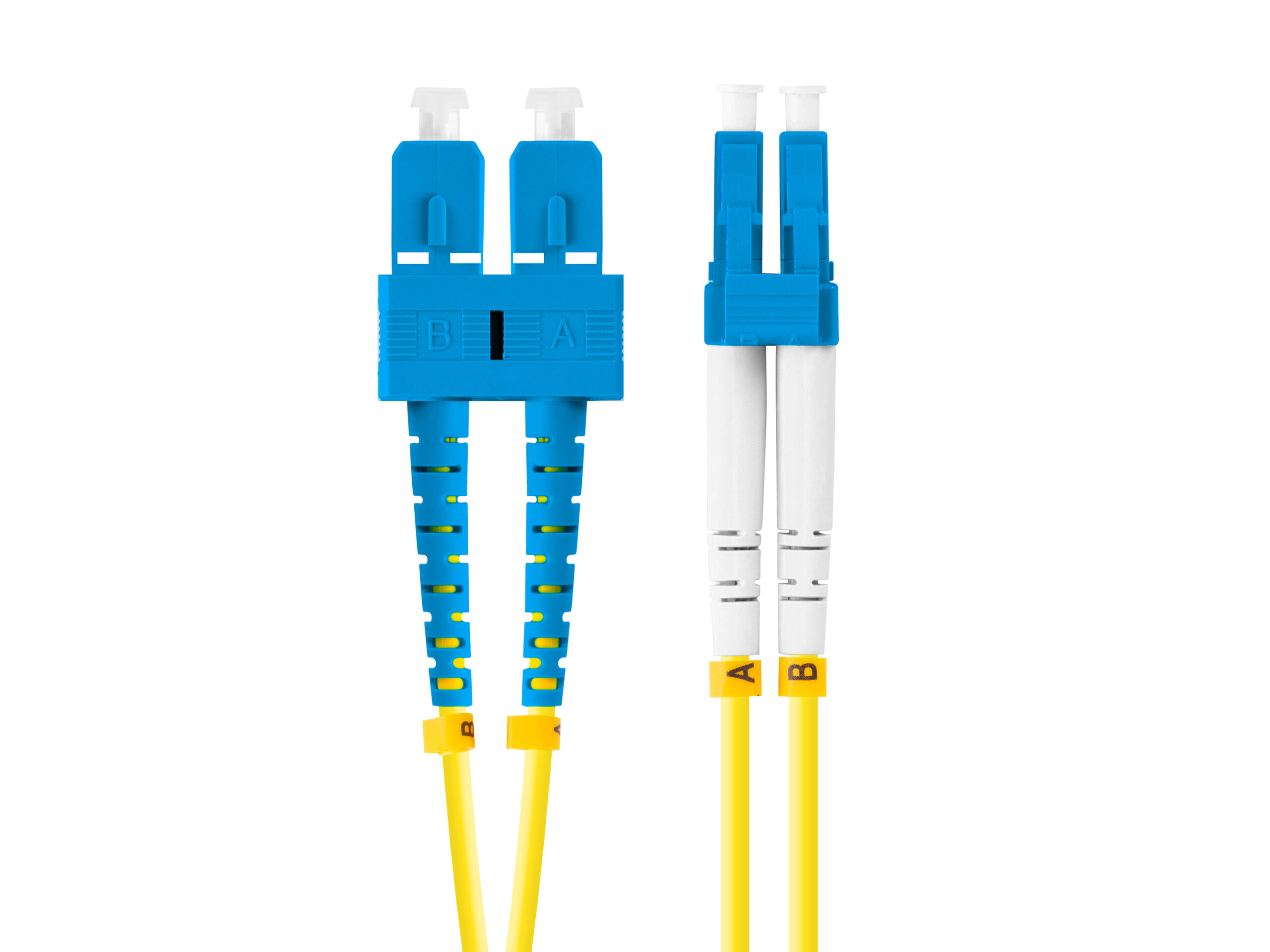 Patch cord fibra 2 m LSZH G657A1 galben "FO-SULU-SD11-0020-YE" (timbru verde 0.08 lei)