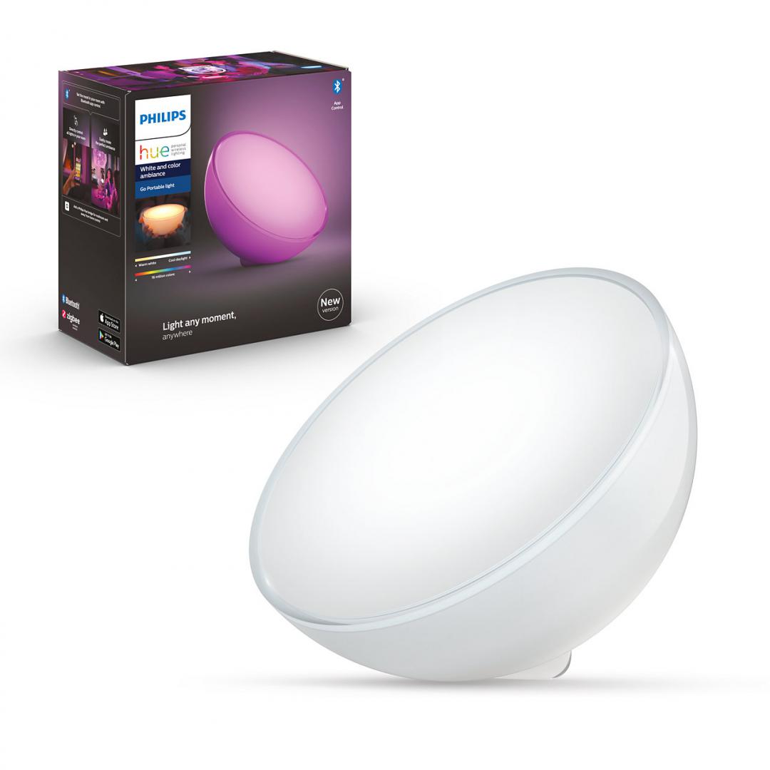 LAMPA smart PHILIPS, LED, soclu integrat, putere 6 W, tip lumina multicolora, 520 lumeni, alimentare 220 - 230 V, "000008718696173992" (timbru verde 0.8 lei)