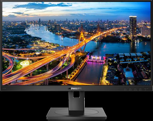 MONITOR PHILIPS 23.8", multimedia, IPS, Full HD (1920 x 1080), Wide, 250 cd/mp, 4 ms, HDMI, DisplayPort, "243B1/00" (timbru verde 7 lei)