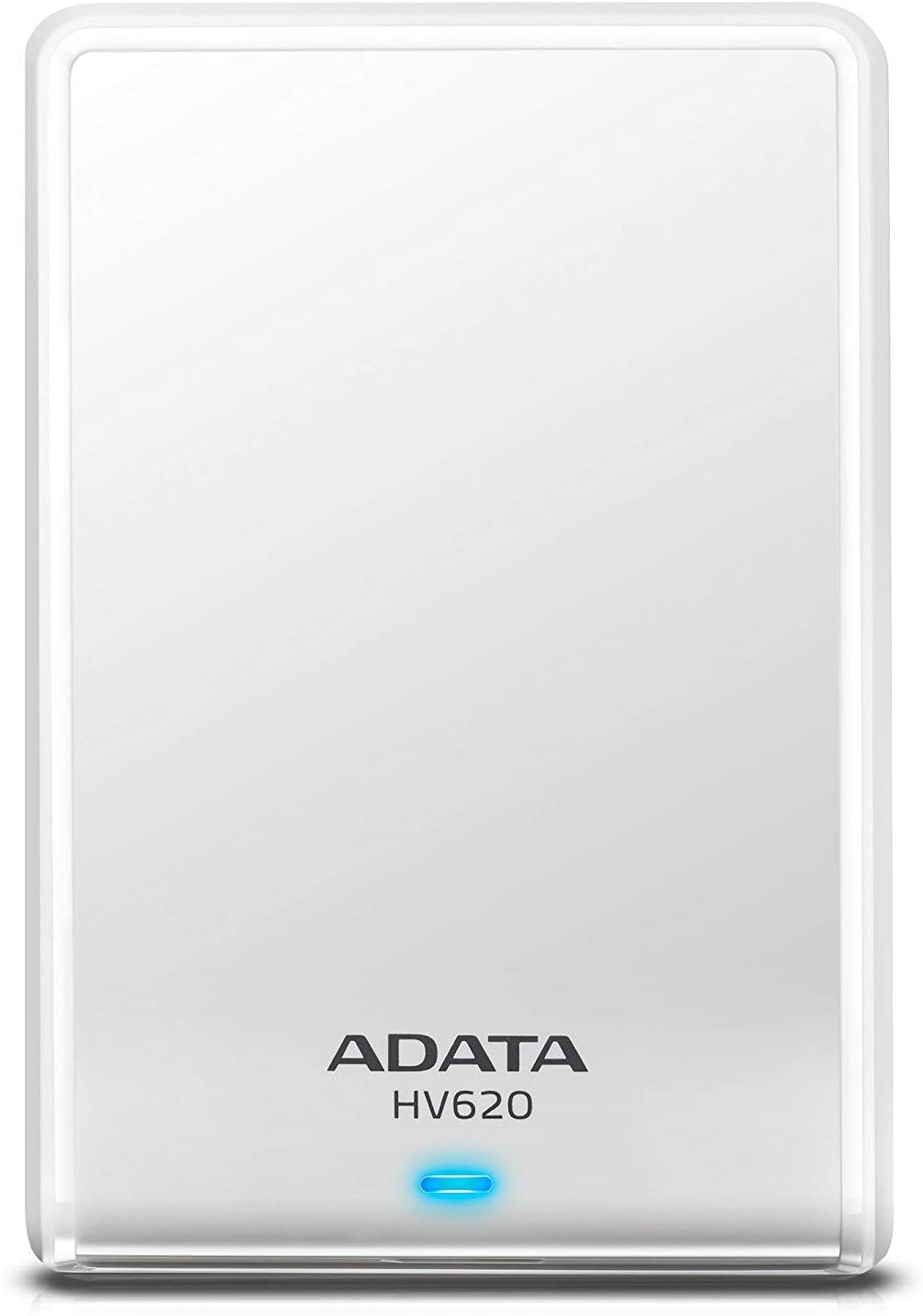 HDD extern ADATA 2 TB, HV620, 2.5 inch, USB 3.0, alb, "AHV620-2TU3-CWH" (timbru verde 0.8 lei)
