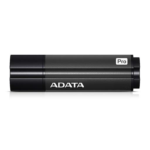 MEMORIE USB 3.1 ADATA 512 GB, cu capac, carcasa aluminiu, negru, "AS102P-512G-RGY" (timbru verde 0.03 lei)