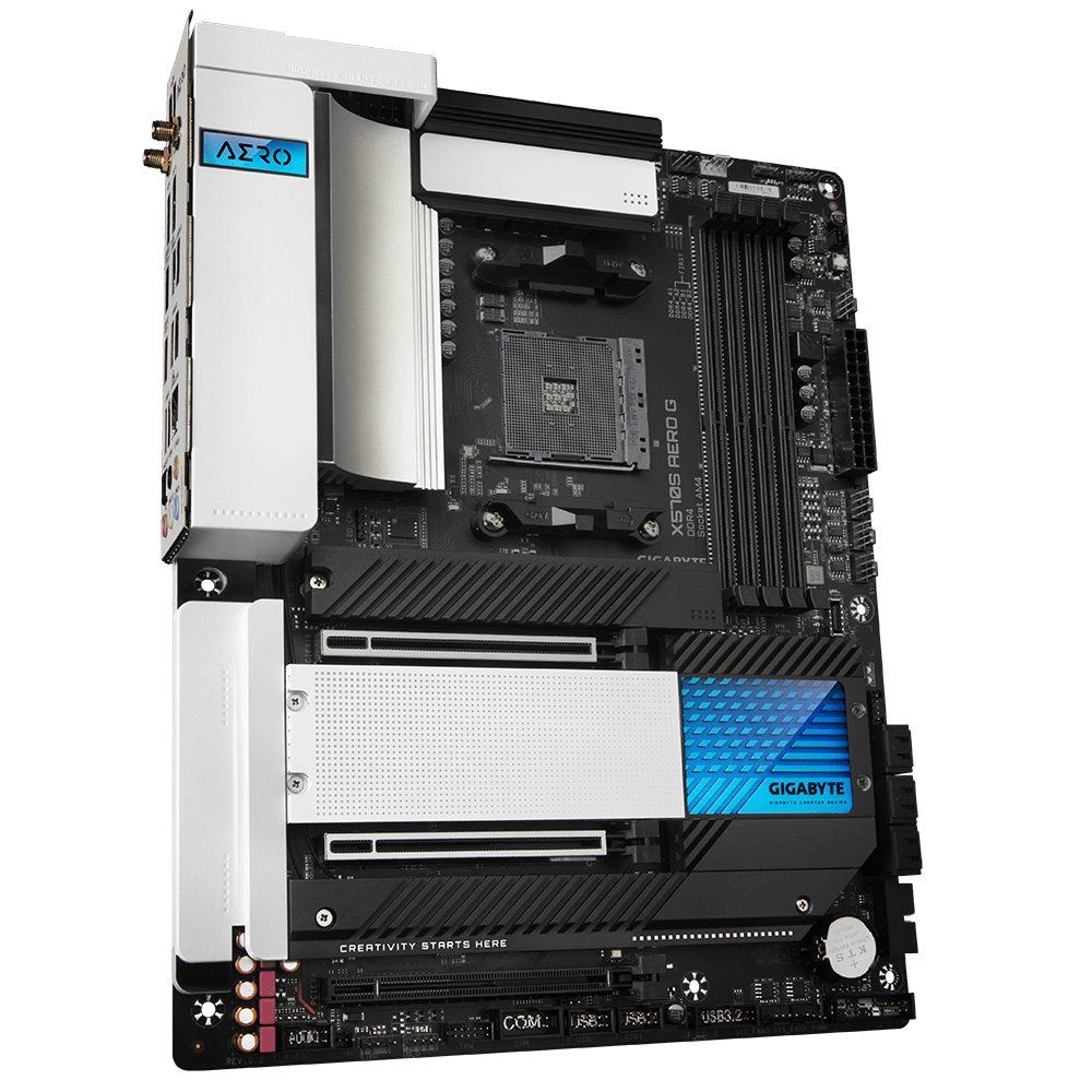 Placa de baza Gigabyte X570S AERO G AM4, "X570S AERO G"
