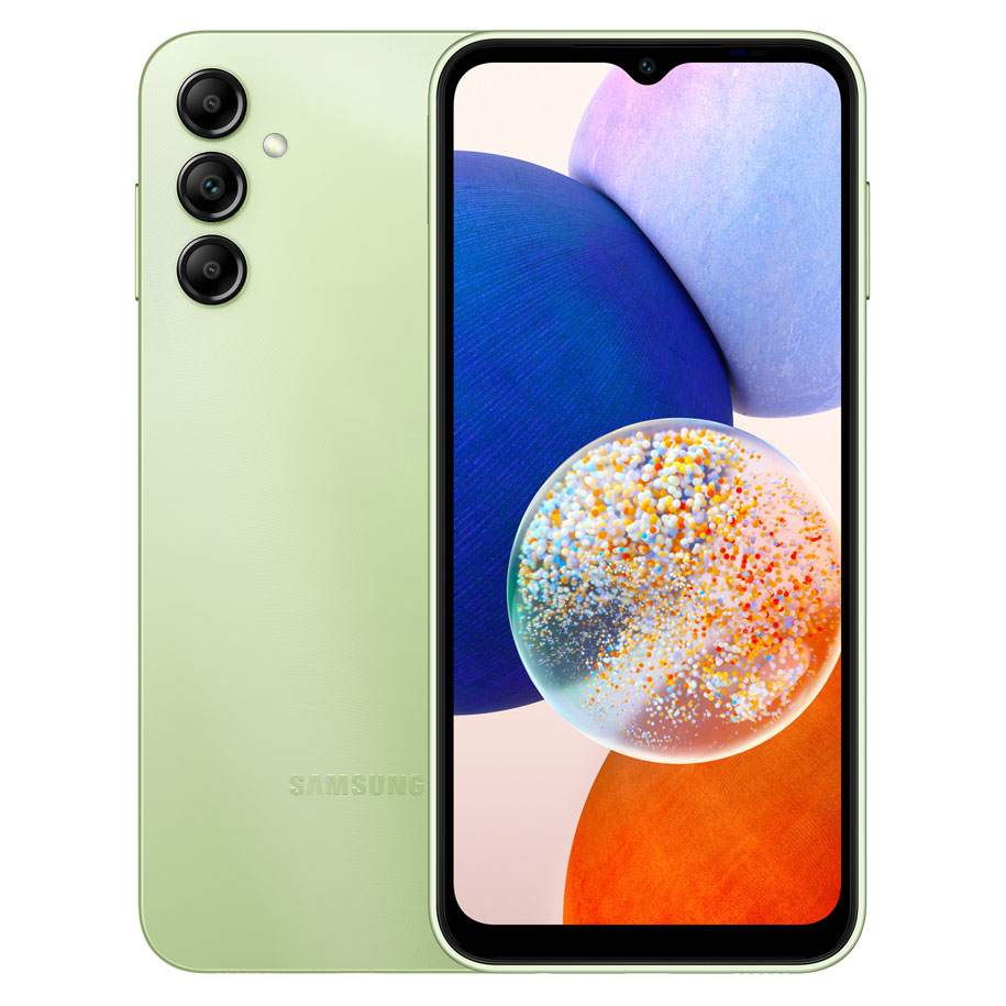 SmartPhone Samsung Galaxy A14 A145 4G 4GB RAM 64GB Dual Sim Green "PHT16598" (timbru verde 0.45 lei)