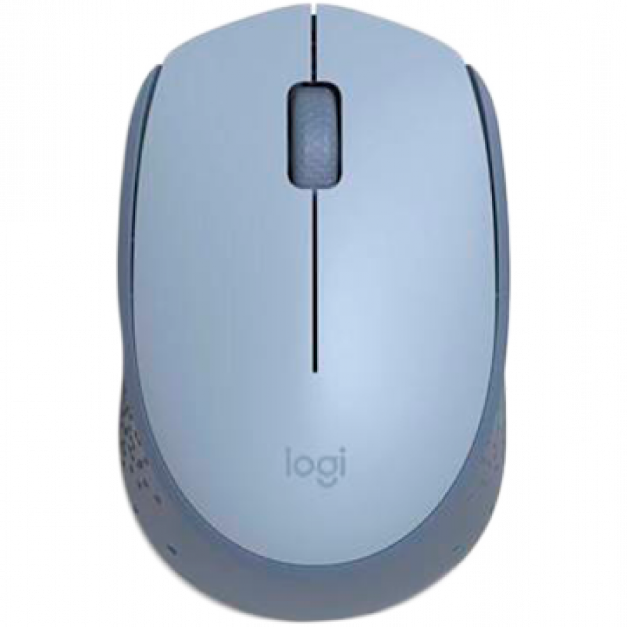 LOGITECH M171 Wireless Mouse - BLUE GREY "910-006866" (timbru verde 0.18 lei)