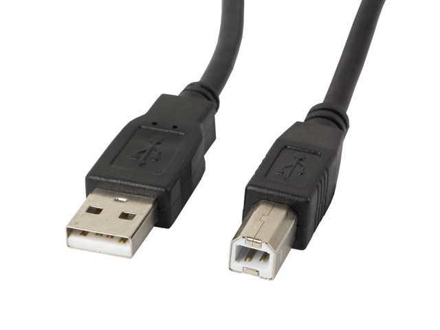 Cablu USB-A(M) USB-B(M) 2.0 1,8 m negru "CA-USBA-11CC-0018-BK" (timbru verde 0.08 lei)