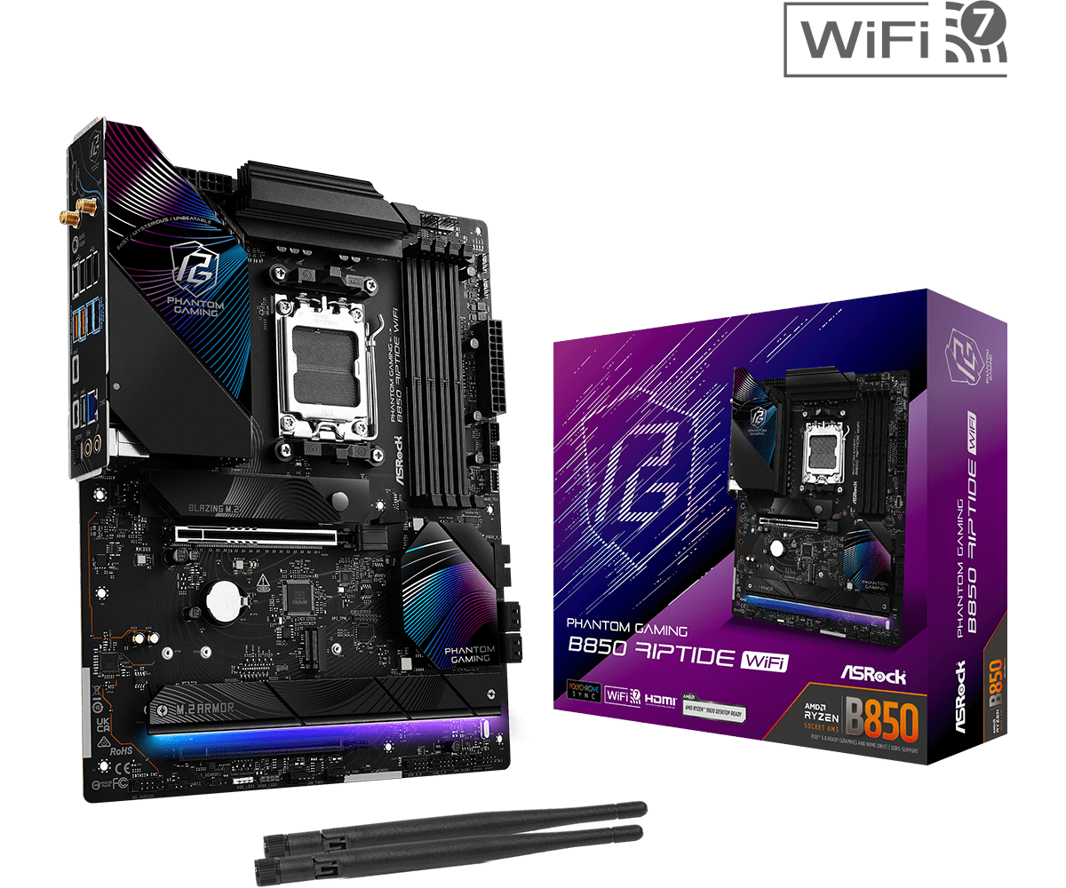 MB Asrock B850 RIPTIDE WIFI AM5 "B850 RIPTIDE WIFI"