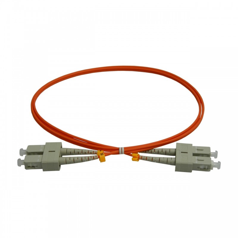 Patchcord FO SC/PC-SC/PC, MM OM2 50/125, manta LSZH 2.0mm, duplex 15m, "SC-SC-MM2/DX-15" (timbru verde 0.8 lei)