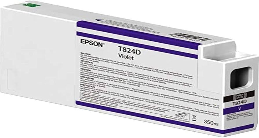 Cartus Cerneala Original Epson Violet, , pentru , , (timbru verde 1.2 lei), "C13T824D00"