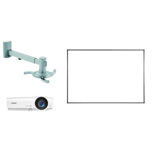 Tabla Interactiva iBoard IB-94Q4 + diagonala 94" (238cm) + pentray interactiv + suport perete videoproiector 23171 + videoproiector Vivitek DW284S, lb. Ro "PREMIUM_ST_94" (timbru verde 15 lei)