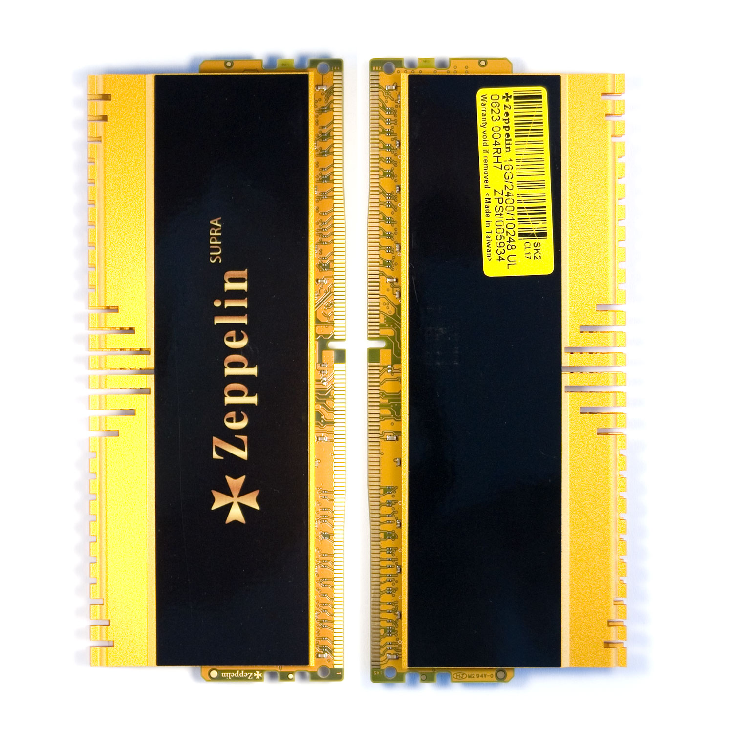 MEMORIE DDR Zeppelin DDR4 32GB frecventa 2400 Mhz, (kit 2x 16GB) dual channel kit, radiator, retail "ZE-DDR4-32G2400-RD-GM-KIT"
