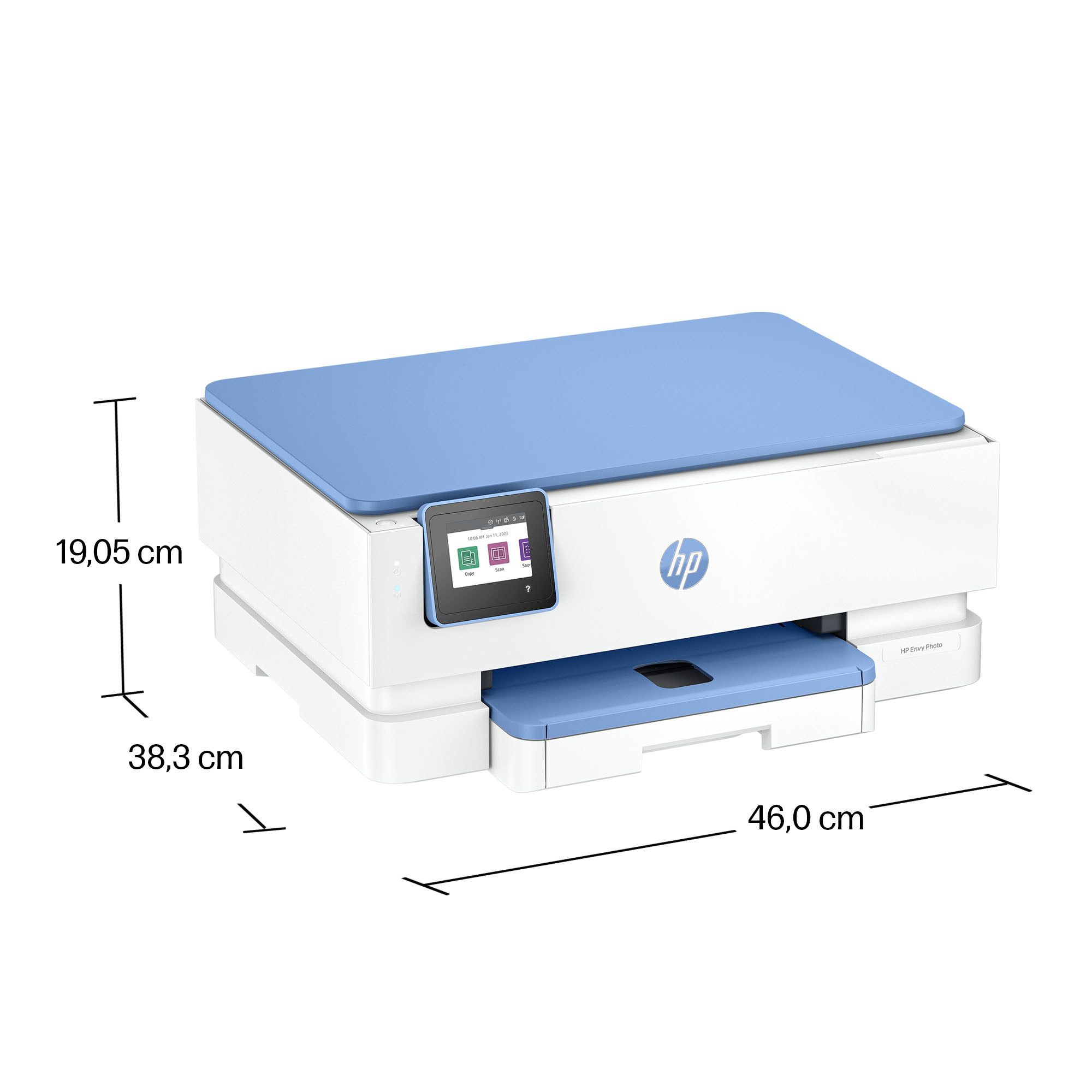 Multifunctional InkJet Color HP, ENVY PHOTO 7231, A4, Functii: Impr.|Scan.|Cop., Vit.Print. 15ppm, Conectivitate:USB|WIFI, Duplex:Da, ADF:ADF(incl.TV 8lei) "B6JW3B" - imagine 4