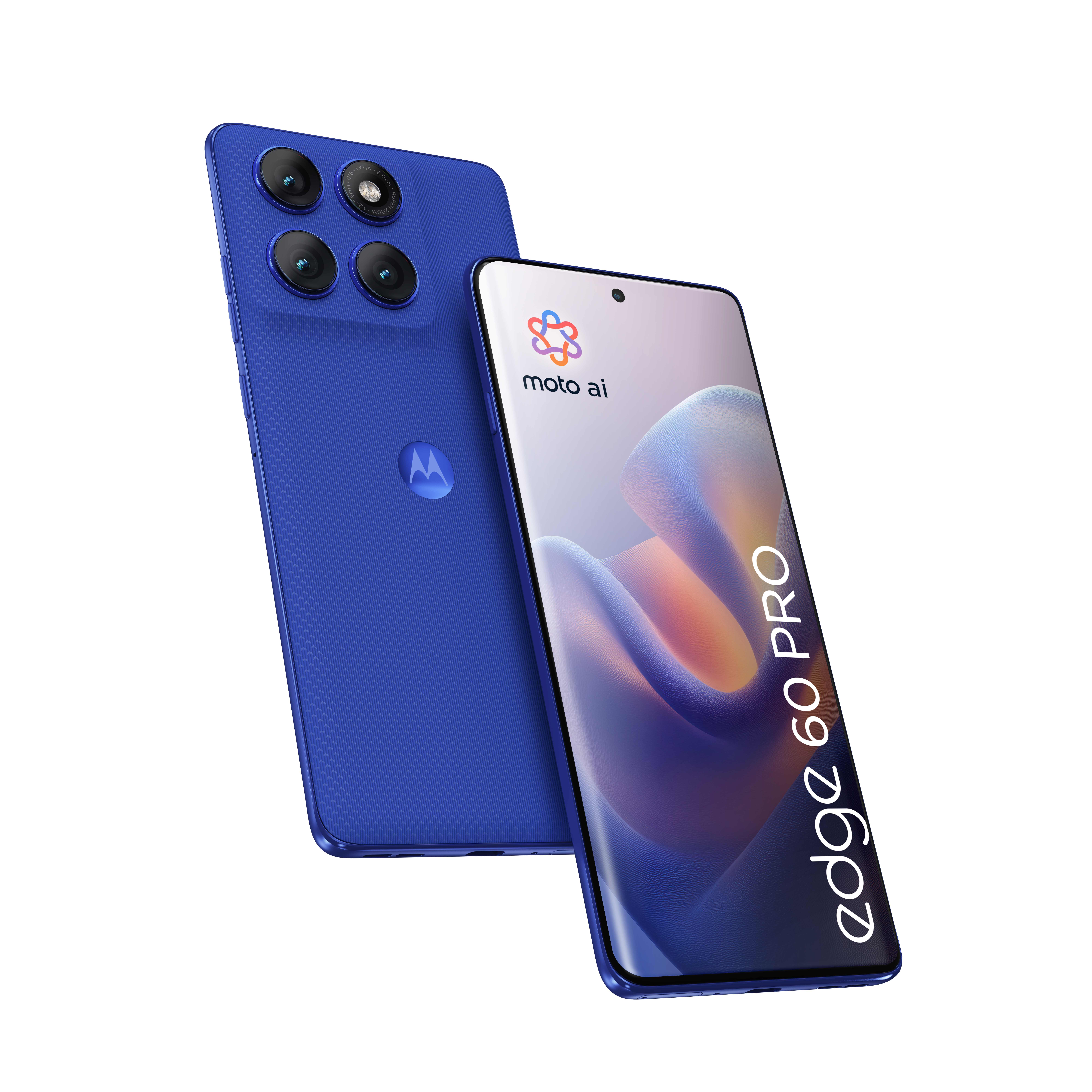 Smartphone Moto Edge 60 Pro 512GB 12GB RAM 5G Dual SIM Dazzling Blue "PB7X0010PL" (timbru verde 0.45 lei)