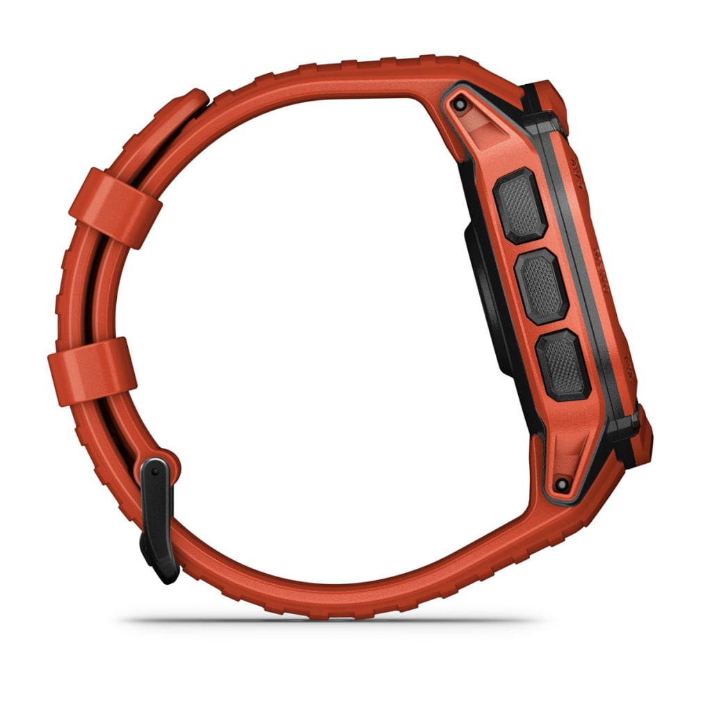 Smartwatch Instinct 2X Solar 2.79cm (1.1") MIP, 50mm, Digital, 176x176px, Touchscreen Graphite GPS (satellite), Rosu"010-02805-01" - imagine 5