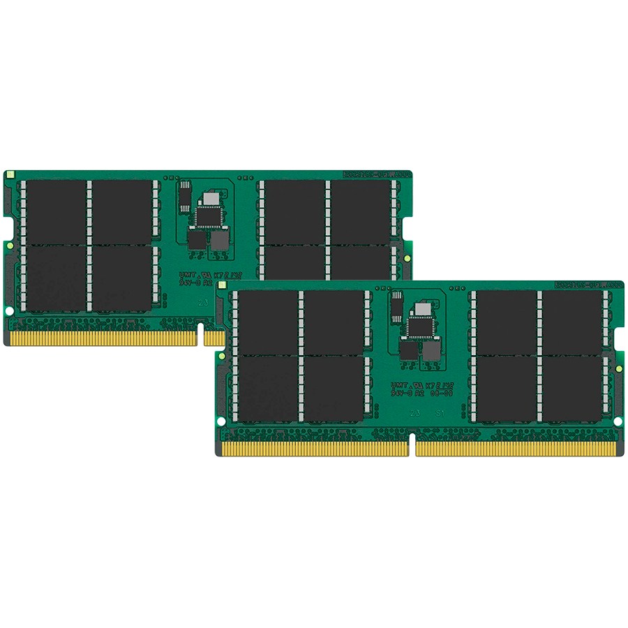 KINGSTON 64GB DDR5 4800MT/s SODIMM Kit of 2 "KCP548SD8K2-64"