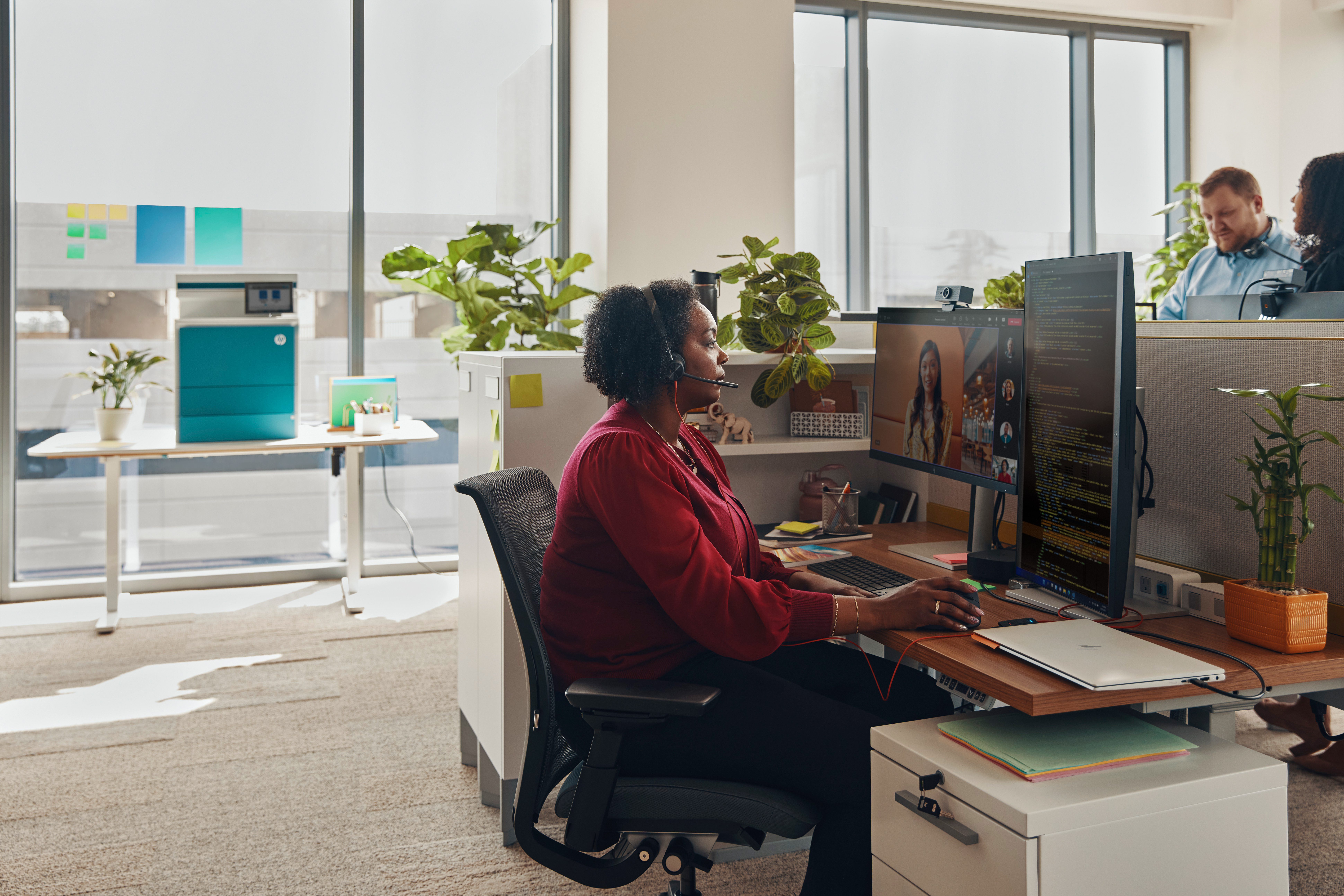 Poly BW 3320 Stereo -M USB-C HS +USB-C/A"8X220AA" - imagine 8