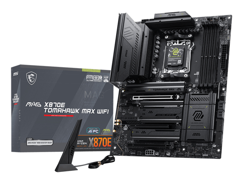 Placa de baza MSI MAG X870E TOMAHAWK MAX WIFI, Socket AM5, DDR5, PCI-E 5.0 "MAG X870E TOMAHAWK MAX WIFI"