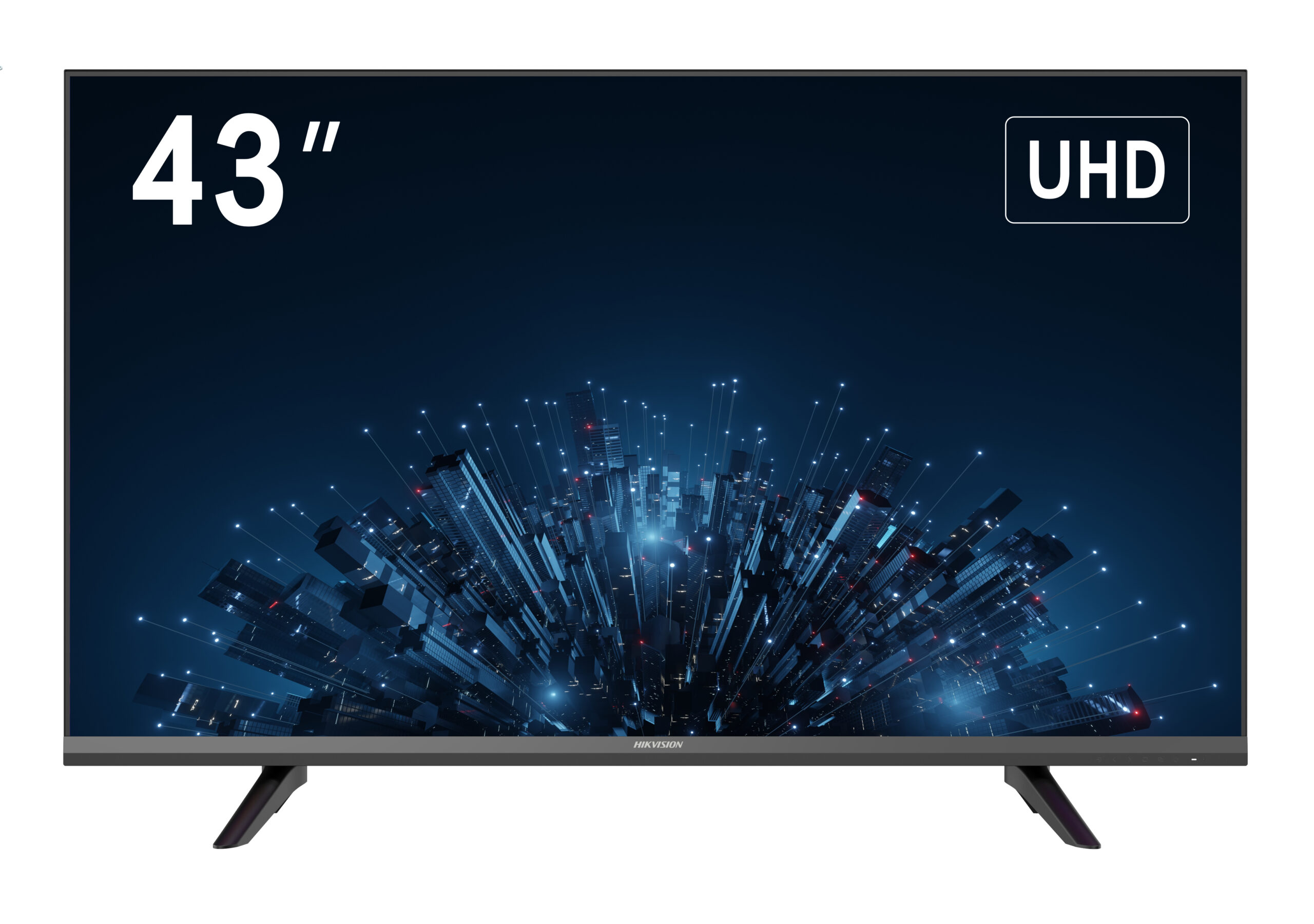 FHD MONITOR HIKVISION 43"/Multiple interfaces: HDMI, VGA,USB/Build-in speaker, Audio 5W*2. "DS-D5043F3-1V0S" (timbru verde 7 lei)