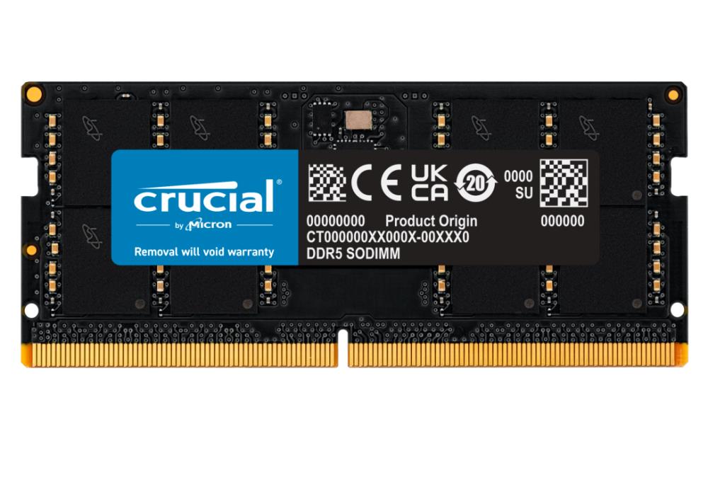 NB MEMORY 32GB DDR5-4800 SO/CT32G48C40S5 CRUCIAL "CT32G48C40S5"