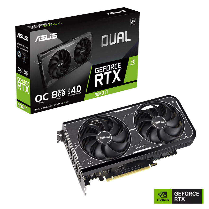 Asus GF Dual RTX 3060 Ti 8G OC "DUAL-3060TI-O8GD6X"