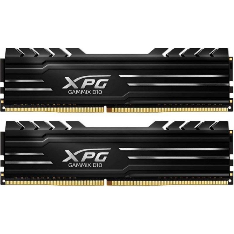 Memorie DDR Adata XPG GAMMIX D10 DDR4 32 GB, frecventa 3000 MHz, 16 GB x 2 module, radiator, "AX4U300016G16A-DB1"