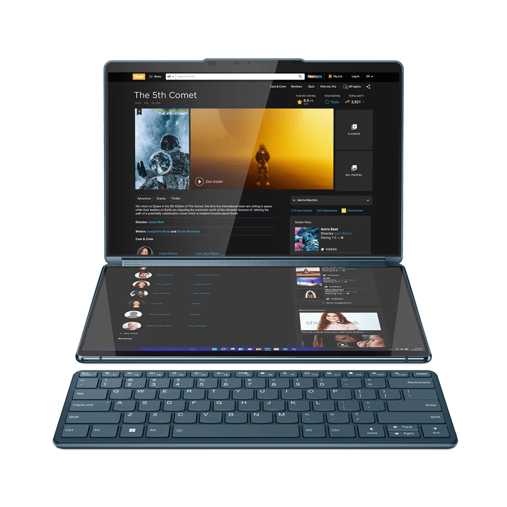 NOTEBOOK Lenovo YG Book9 13T 2.8K I7-1355U 16 1 UMA W11H "82YQ0035RM" ((timbru verde 3.5 lei)