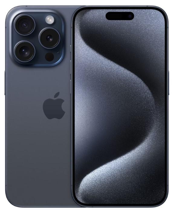 SMARTphone Apple Apple iPhone 15 PRO MAX 6.7" 8GB 256GB Blue Titanium "MU7A3__/A" (timbru verde 0.45 lei)