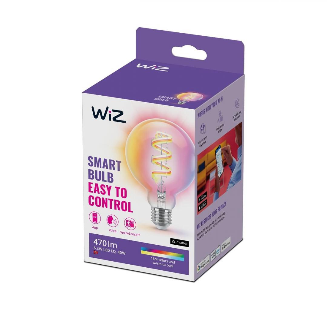 WI-FI BLE 40W G95 E27 822-65 RGB CL 1PF "000008720169072190" (timbru verde 0.45 lei)