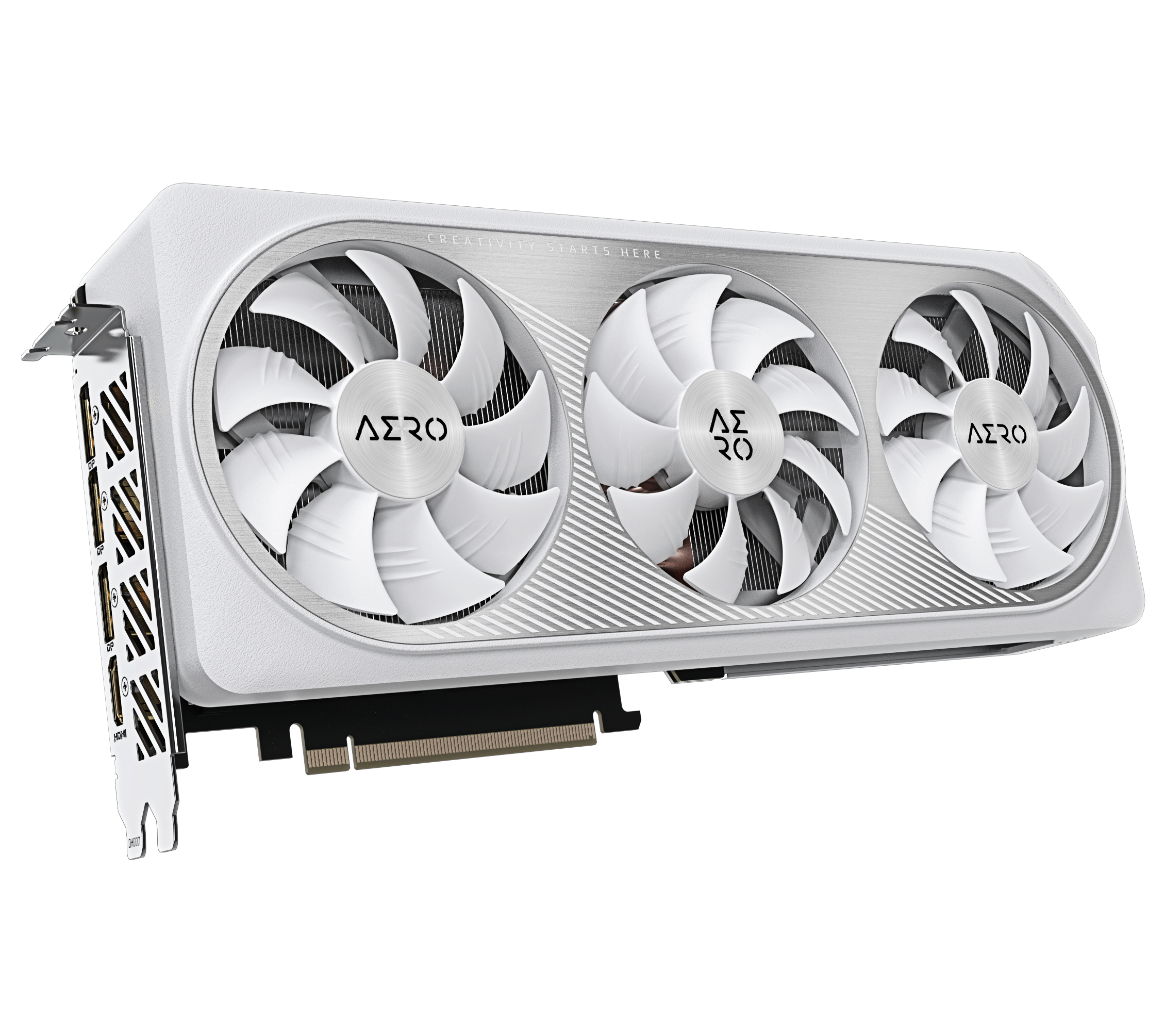 GB GeForce RTX4070 AERO TI OC SUPER 16GB"GV-N407TSAERO OC-16GD" - imagine 3