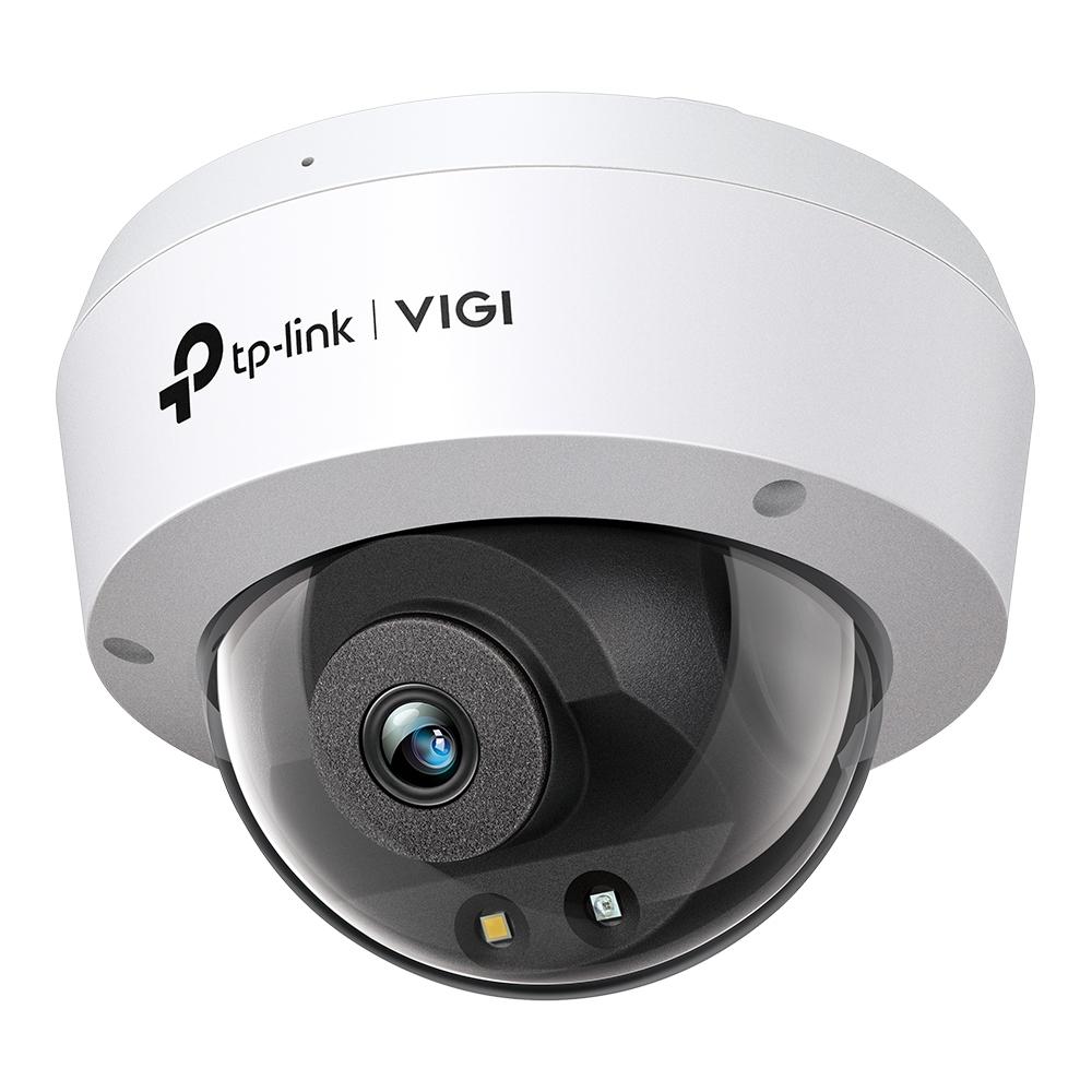 CAMERA IP TP-LINK VIGI, dome, pt. exterior, dist. IR 30 m, tip lentila fixa 4 mm, 5 Mpx, 1 x RJ45 10/100M, carcasa metal, POE, "VIGI C250(4mm)" (timbru verde 0.8 lei)