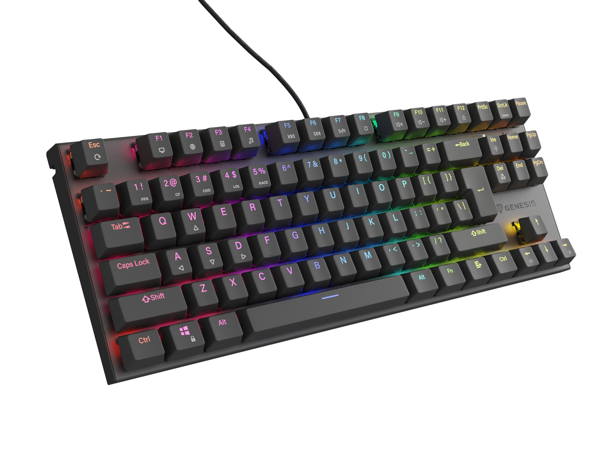 Tastatura Genesis Thor 303 TKL R negru "NKG-1882" (timbru verde 0.8 lei)