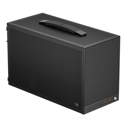 CARCASA PCCooler "K101 MESH", mini tower, office, fara sursa, compatibil sursa SFX, suporta 3xfan, USB-C x 1, USB 3.1 x 2, 3 sloturi expansiune, gri, "K101 MESH GY" (timbru verde 0.08lei)