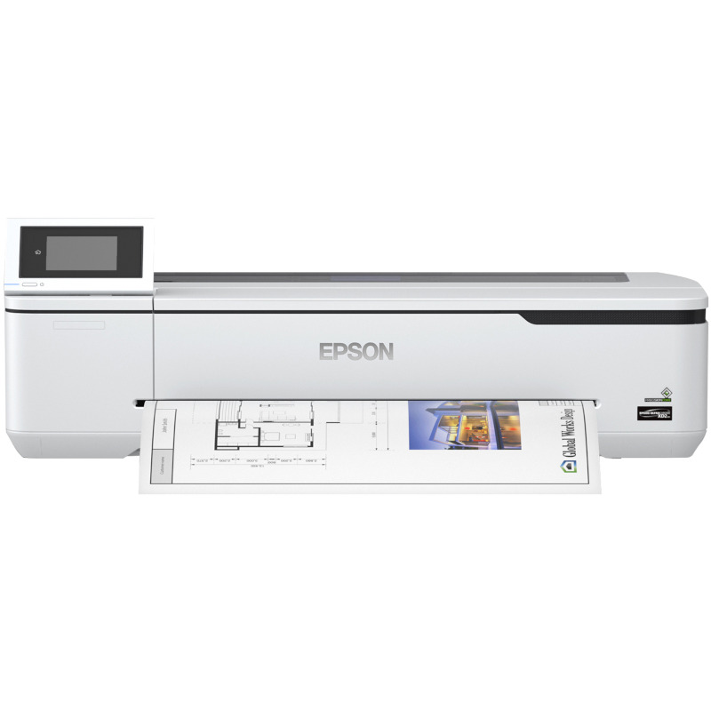 Plotter Inkjet Color Epson Surecolor SC-T3100N, A1,Functii:Impr.,Viteza de Print Mono:nespec.,Viteza de Print color:nespec.,Conectiv:USB|Ret|WiFi, Duplex:nu,ADF:Nu(timbru verde 40 lei), "C11CF11301A0"