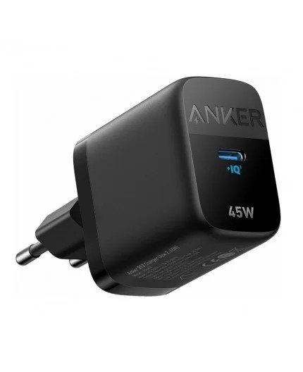 INCARCATOR retea Anker "313" 45W, PowerIQ, 1 x USB Type-C, negru, "A2643G11" (timbru verde 0.18 lei) - 0194644125622
