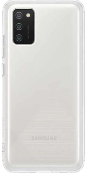 HUSA Smartphone Samsung, pt Galaxy A02s, tip back cover (protectie spate), plastic, ultrasubtire, transparent, "EF-QA026TTEGEU"