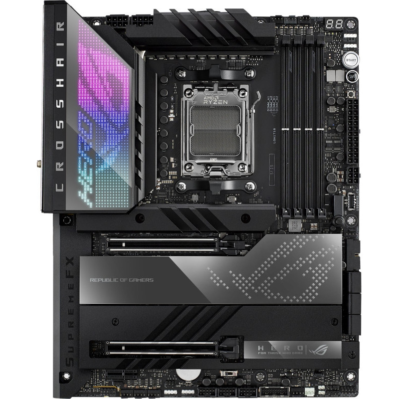 Placa de baza ASUS ROG CROSSHAIR X670E HEROAM5, X670, USB4, MB "ROGCROSSHAIRX670EHER"