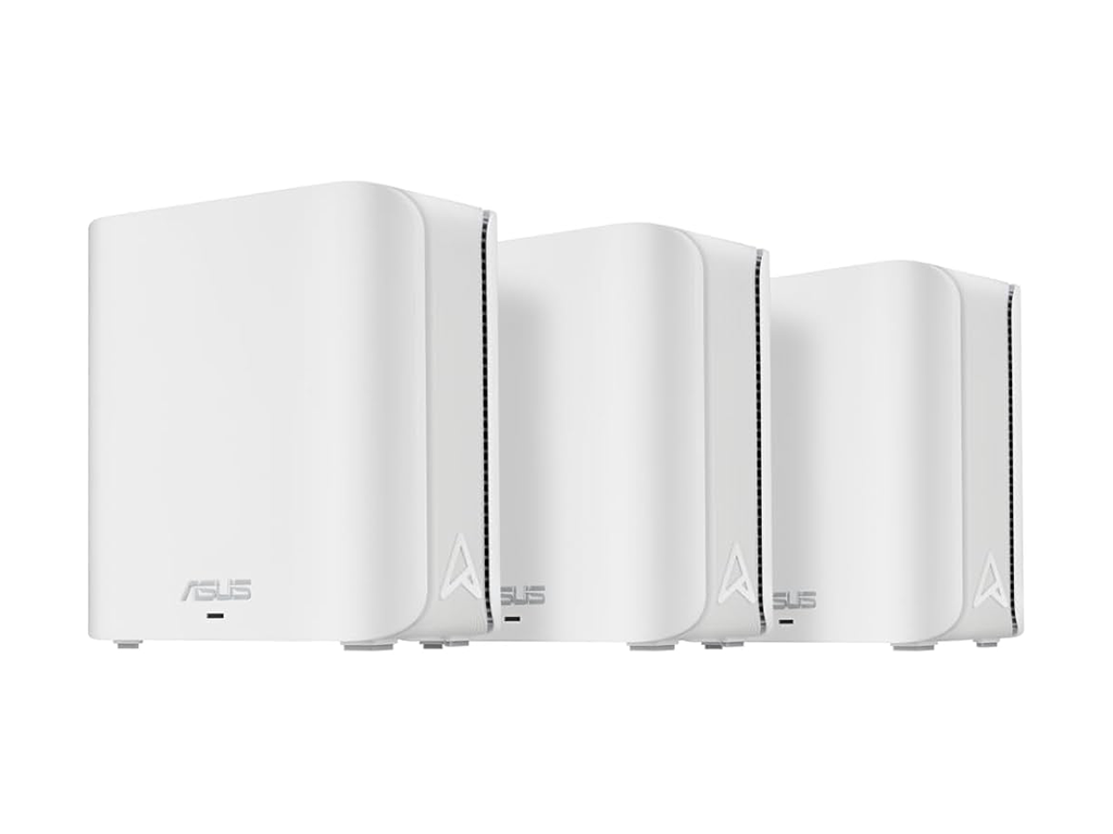 Router Mesh Asus Zen WiFi BD4 Dual-band WiFi 7BE3600, 850m, Dual 2.5G Ports "BD4(W-3-PK)" (timbru verde 0.8 lei)