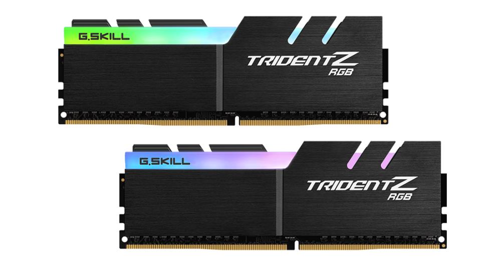 Memorie DDR G.Skill - gaming "Trident Z RGB" DDR4 16GB frecventa 3600 MHz, 8GB x 2 module, radiator,iluminare, latenta CL16, "F4-3600C16D-16GTZRC"