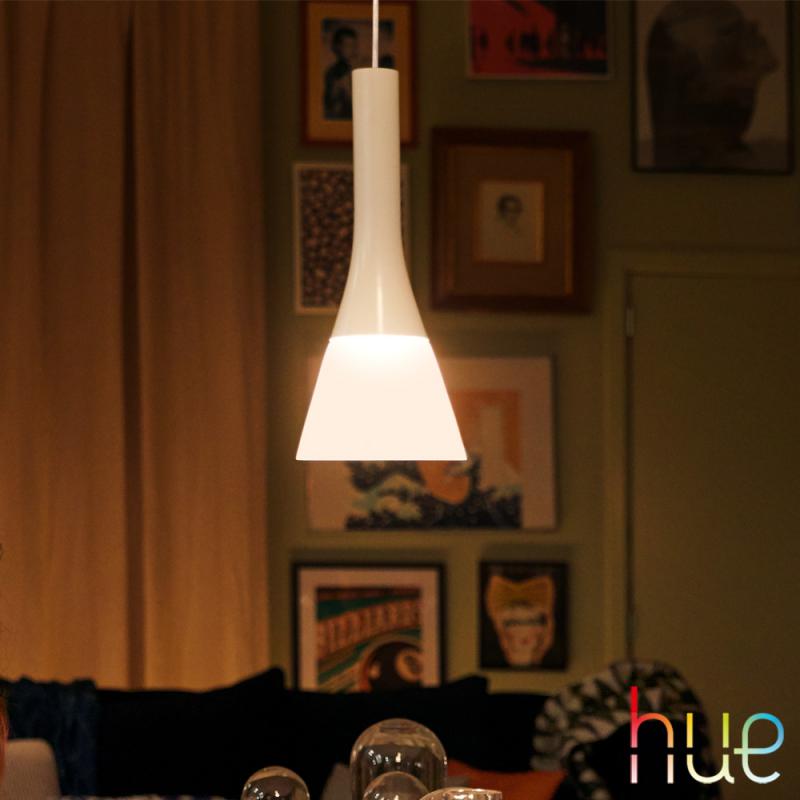 Explore Hue pendant white 1x8.5W 230V, "000008718696176191" (timbru verde 0.8 lei)