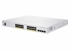 SWITCH CISCO, Gigabit x 24, SFP x 4, managed, rackabil, "CBS250-24FP-4G-EU" (timbru verde 2 lei)