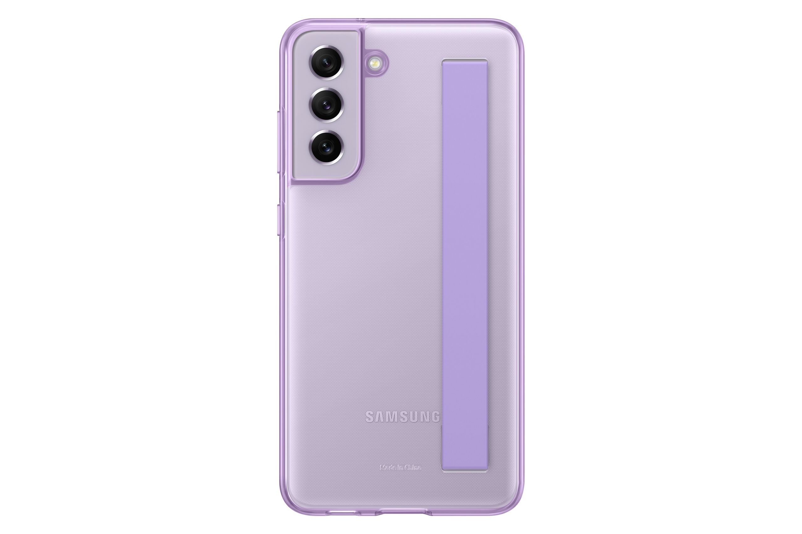 HUSA Smartphone Samsung, pt Galaxy S21 Fe, tip back cover (protectie spate), policarbonat | TPU, ultrasubtire, mov, "EF-XG990CVEGWW"