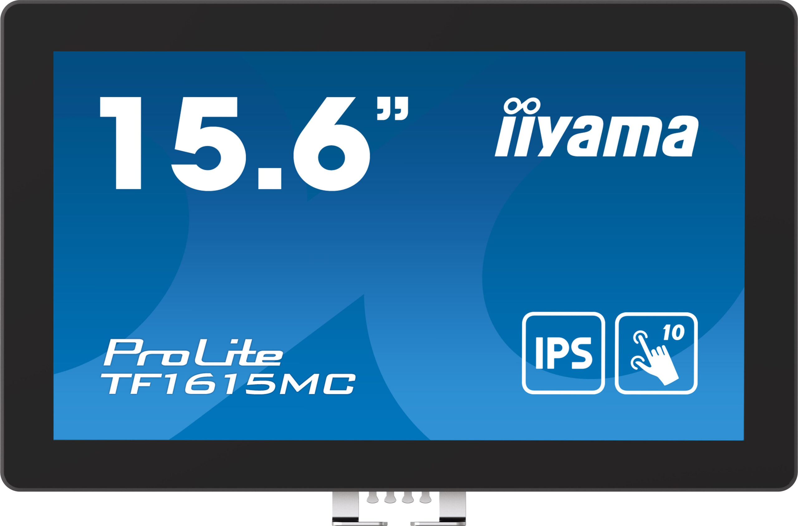 Monitor cu ecran tactil, Iiyama ProLite TF1615MC-B1, FHD, IPS /VGA HDMI DP/IP65, 16", Negru "TF1615MC-B1" - imagine 3