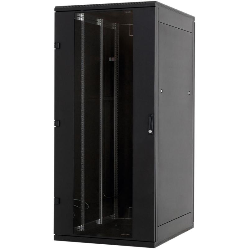 TRITON RACK de PODEA 19" 22U 600x800mm usa fata sticla panourilaterale/spate detasabile sectiuni pentru ventilatie activa, sectiuniacces cabluri sus/jos/spate IP20 negru "RMA-22-A68-BAX-A1"