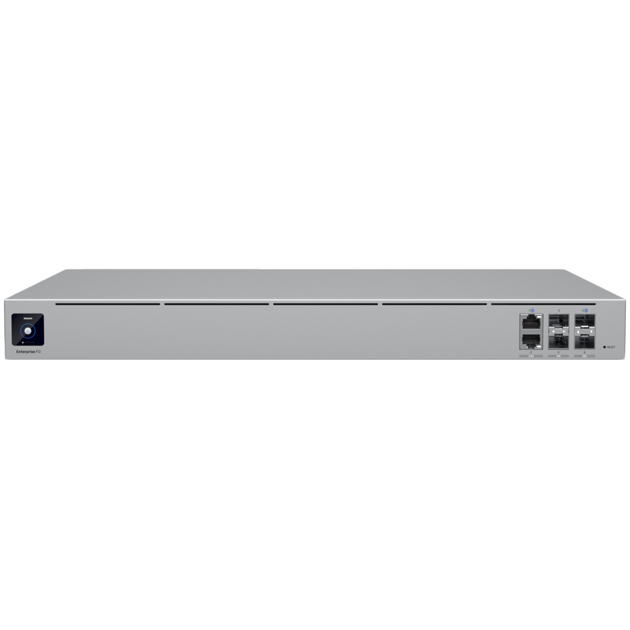 Ubiquiti Enterprise-grade 25 Gbps UniFi Cloud Gateway with three WAN ports, high availability, and a full suite of advanced routing and security features "EFG-EU" (timbru verde 0.8 lei)
