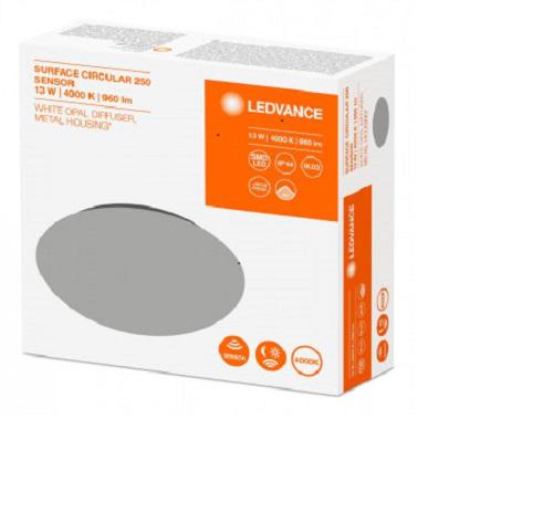 APLICA OSRAM, LED, soclu integrat, putere 13 W, tip lumina alb, 960 lumeni, alimentare 220 - 230 V, "000004058075110182" (timbru verde 2.00 lei)