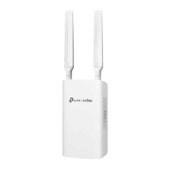 ROUTER TP-Link 4G+, AX3000, 3 × Porturi WAN/LAN Gigabit (2 × PoE Out, 1 × PoE In), 1× Slot cartela Nano SIM, Wi-Fi 6 pentru exterior/interior cu suport PoE "ER703WP-4G-Outdoor" (timbru verde 2 lei)