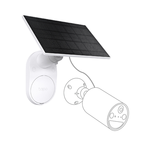PANOU SOLAR TP-Link, pentru camerele IP Tapo cu acumulator, putere 2.5W, IP 65, "Tapo A201" (timbru verde 11 lei)