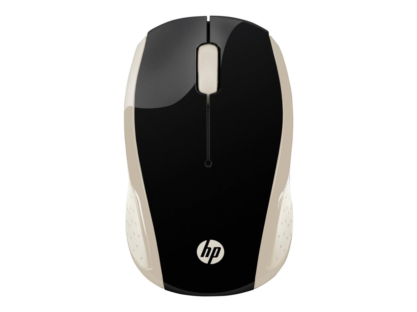 HP 200 Silk Gold Wireless Mouse "2HU83AA" (timbru verde 0.18 lei)