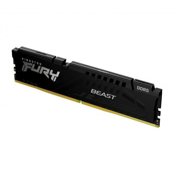 DDR Kingston - gaming 8GB 5600MT/s DDR5 CL40 DIMM FURY Beast B "KF556C40BB-8"
