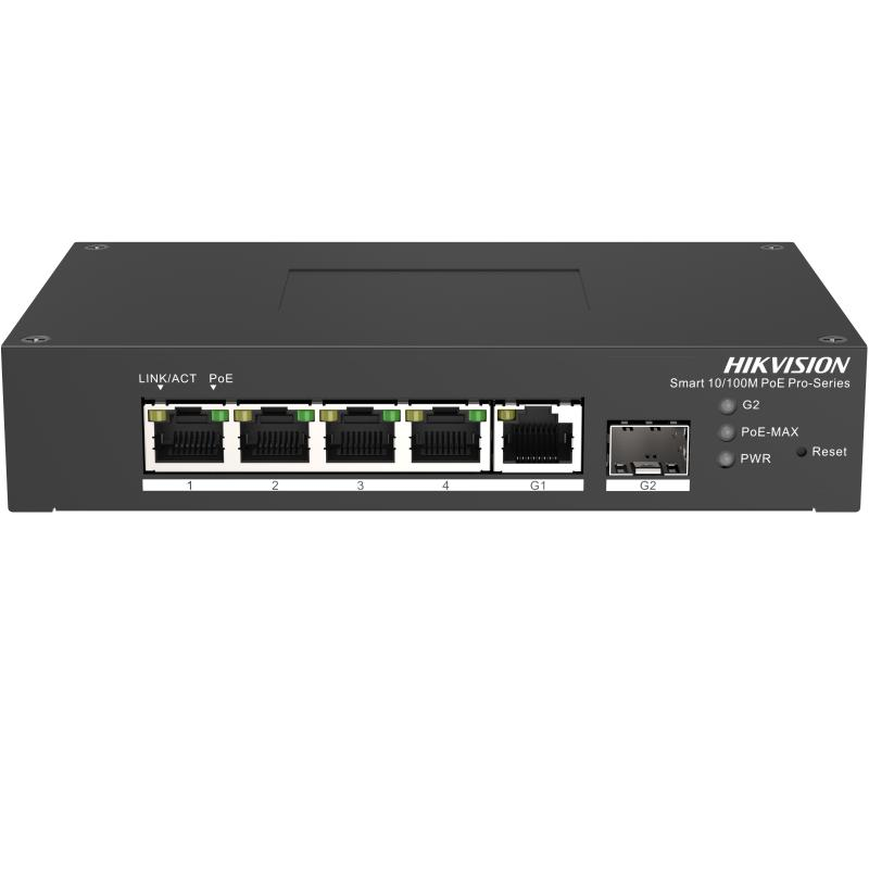 SWITCH. PoE Hikvision SWITCH POE DS-3T1306P-SI/HS "DS-3T1306P-SI/HS" timbru verde 2 lei)