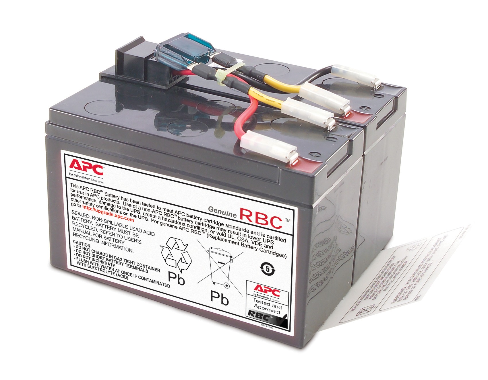ACUMULATOR UPS APC pentru SMT750I, SUA750I "RBC48" (timbru verde 0.5 lei)